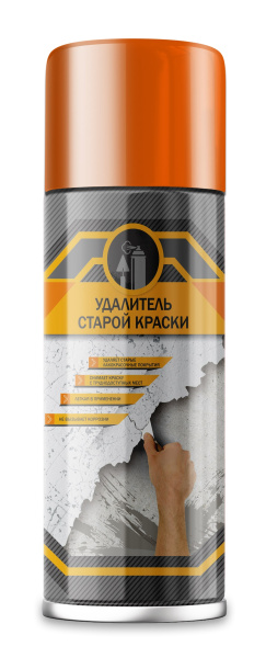 Удалитель старой краски (аэрозоль) PAINT REMOVER, 450мл