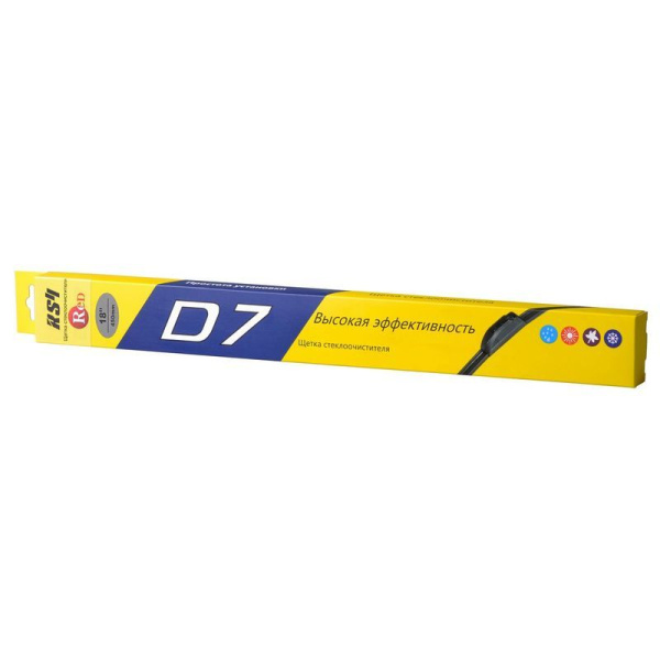  RED Щетка стеклоочистителя бескаркасная 18"-450мм R7-18-450