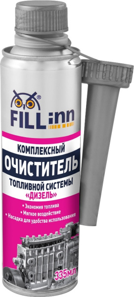 FL062 Комплексный очиститель топливной системы "Дизель", 335мл 
