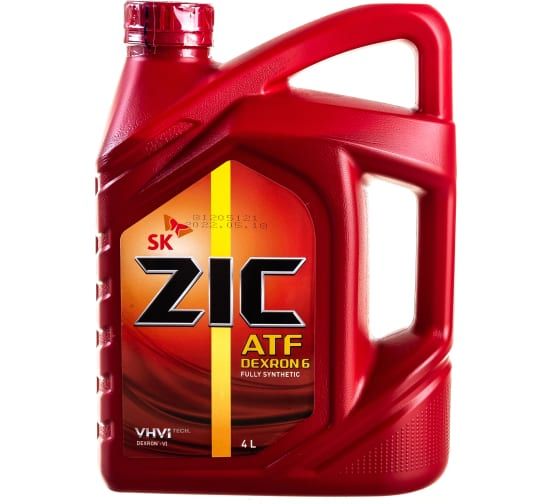 ZIC ATF DEXRON 6 (4л) синтетическое трансмиссионное масло