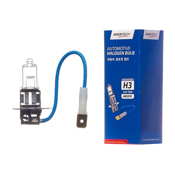 Лампа головного света Avantech H3 24V 70W