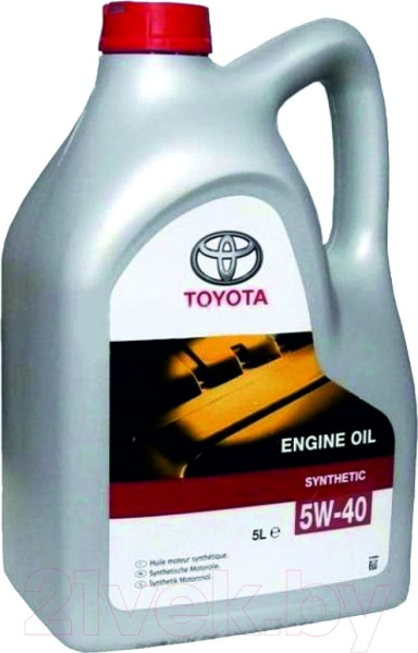 TOYOTA, 5W40 масло моторное , 5L