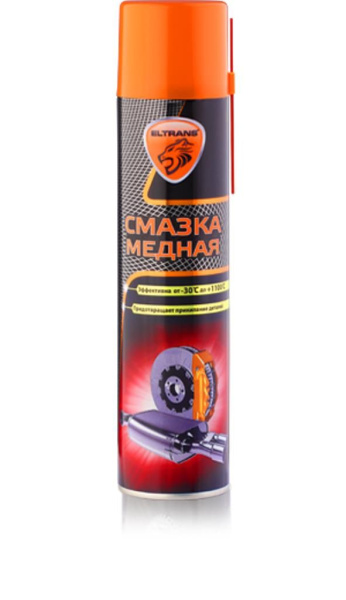 EL-0510.01 Смазка медная (аэрозоль) 210мл /20шт.