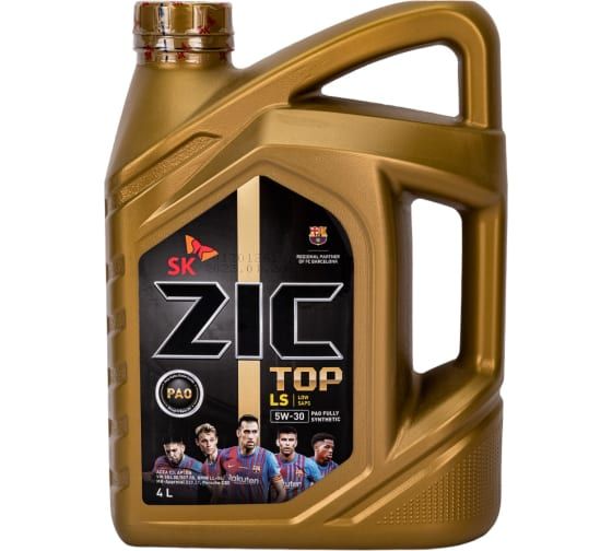 ZIC TOP LS 5W30 (4л) синтетическое моторное масло