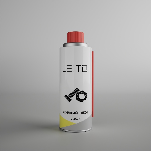 Многофункциональная смазка Жидкий ключ LEITO, 220мл