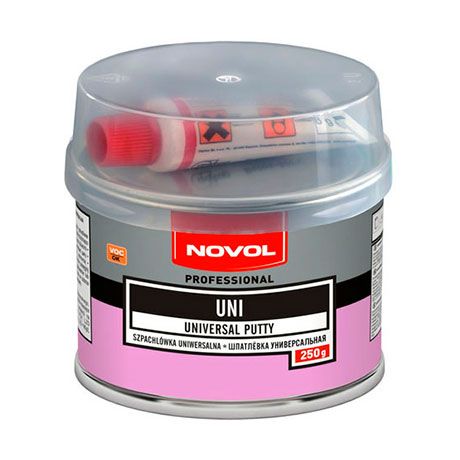NOVOL Шпатлевка универсальная розовая UNI 0.25кг./24шт. 1100