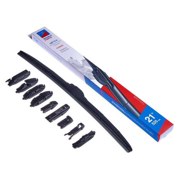 Щетка стеклоочистителя гибридная Double Force 525 мм (21")