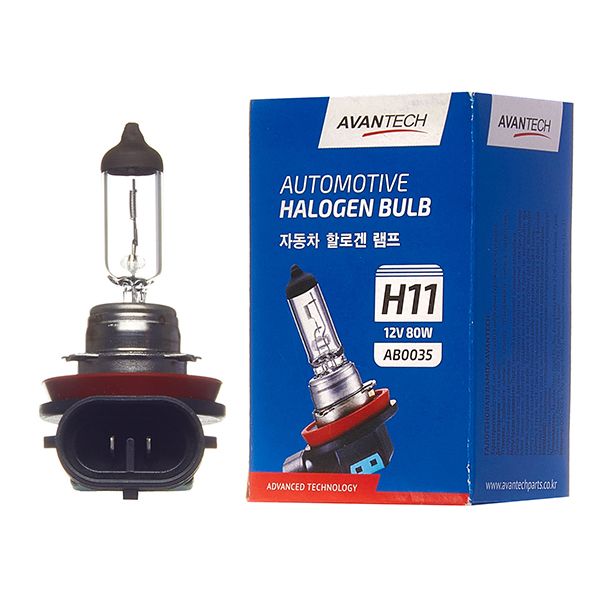 Лампа головного света Avantech H11 12V 80W