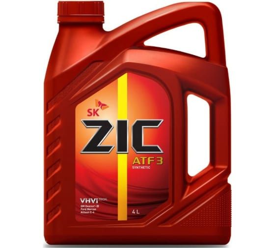 ZIC ATF 3 (4л) синтетическое трансмиссионное масло