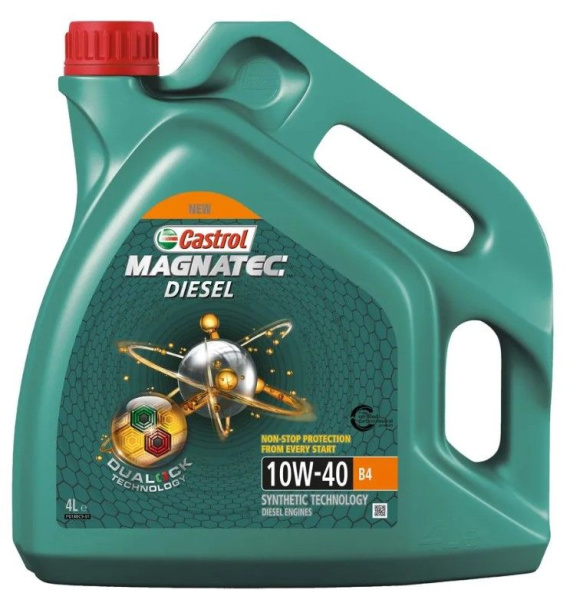 Моторное масло Castrol Magnatec Diesel 10W40 4л